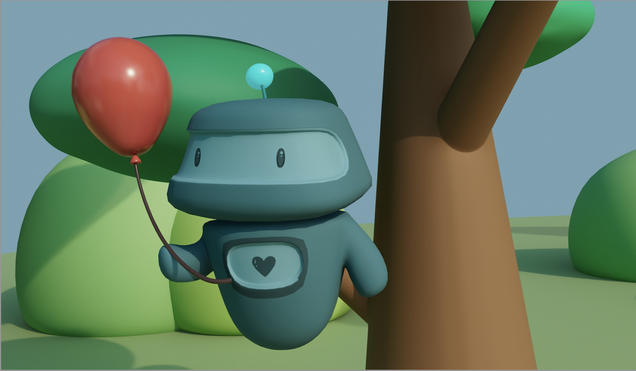 High fidelity stills from the final Robo the Helper animation